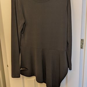 Tahari Assemetrical tunic, size S